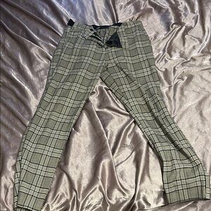 Plaid Dress Pants